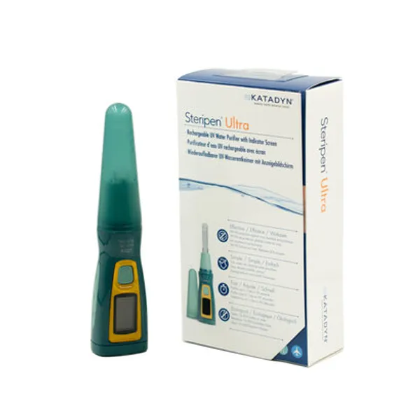 SteriPen Ultra USB-oplaadbare UV-C waterzuiveraar met OLED display